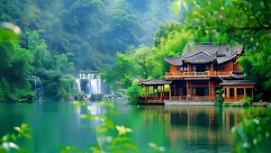 山间阁楼