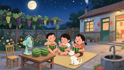 4k 治愈乡村童年时光