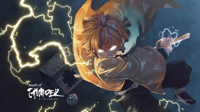 雷之呼吸 动漫动态壁纸 动态壁纸下载 元气壁纸