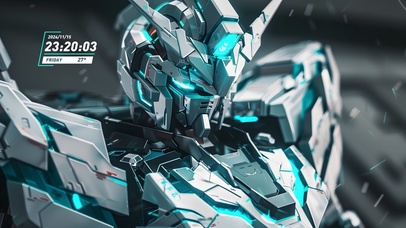 4K高清-独角兽高达 幻风