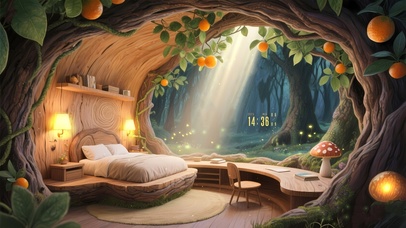 森林中的童话屋