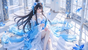 清纯治愈女孩
