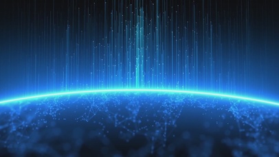 唯美科幻粒子地球2