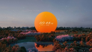 一轮明月