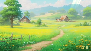 绿色村庄