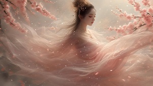 唯美桃花仙子