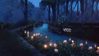 治愈唯美寂静森林小溪