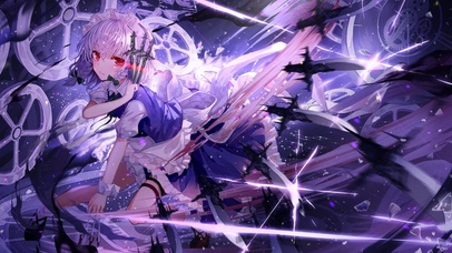 PAD长（十六夜咲夜）东方壁纸