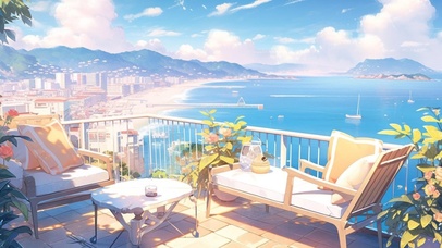 白小狸壁纸-瓦雷纳小镇01