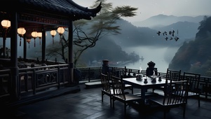 凄凉古风美景