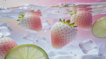 冰爽一夏清凉桌面