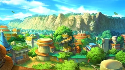 火影忍者木叶村的晴天