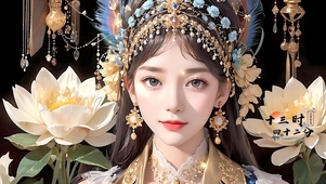 莲花京剧美女