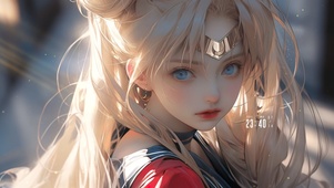 4K清纯可爱美少女战士