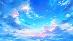纯净天空云层