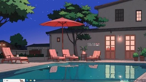 浪漫夏夜主题