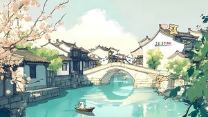 乡村悠闲小狗