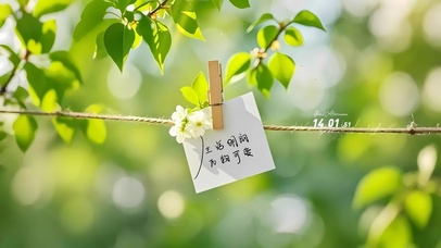 生活明朗 万物可爱