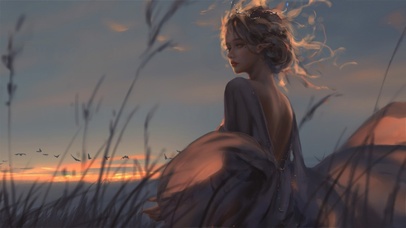 黄昏时的鬼刀公主