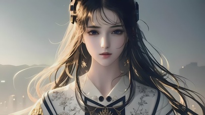 清纯美女动态壁纸