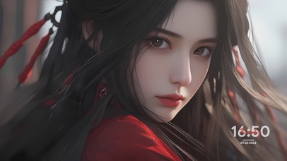 【4k】清纯文艺古风汉服美女