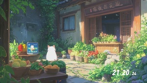 护眼绿景