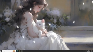 落花少女