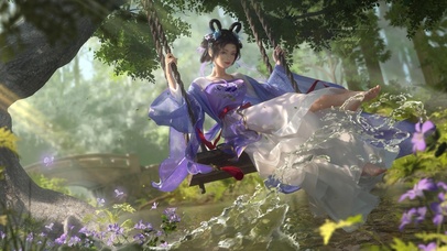 4K唯美古风美少女