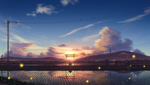 夕阳