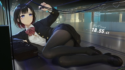校服少女