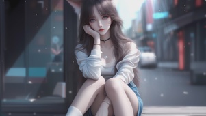 4K唯美可爱猫耳少女