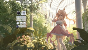 4K可爱夏日阳光美少女