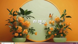 小清新树木桌面主题