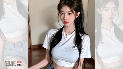 4K性感Ai美女壁纸