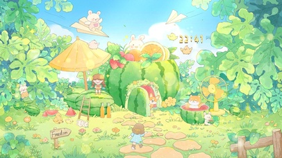 4K 清新夏日西瓜屋