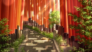 山林神社阶梯