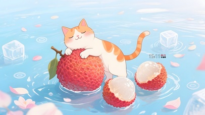 荔枝猫咪