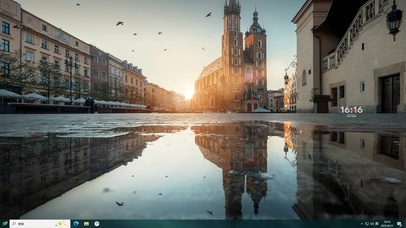 雨后街道—【主题桌面】