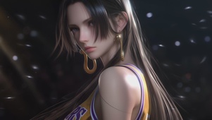 运动美女