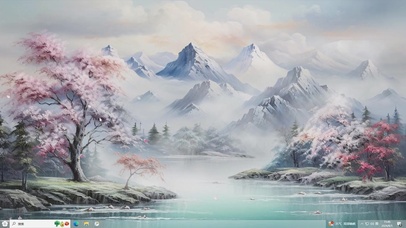 梦幻水墨壁纸-桌面主题