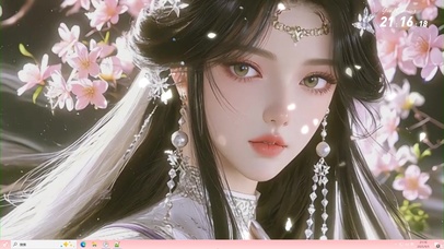 清冷女神白一然