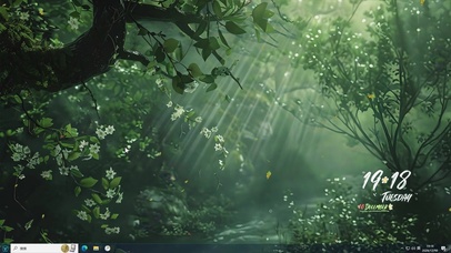 森林护眼壁纸-桌面主题