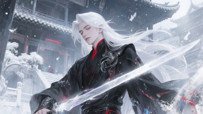 雪刃横霜鬓 我命由我不由天