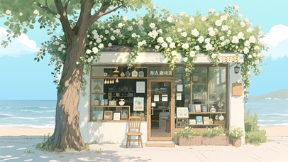 海边咖啡店