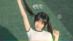 清纯双马尾美少女