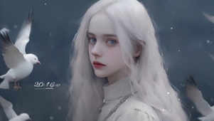 白鸽少女