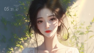森系可爱少女
