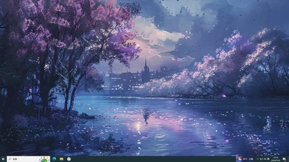 梦幻紫-桌面主题