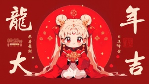 龙年大吉送祝福