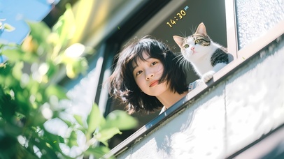 清纯甜美系女孩